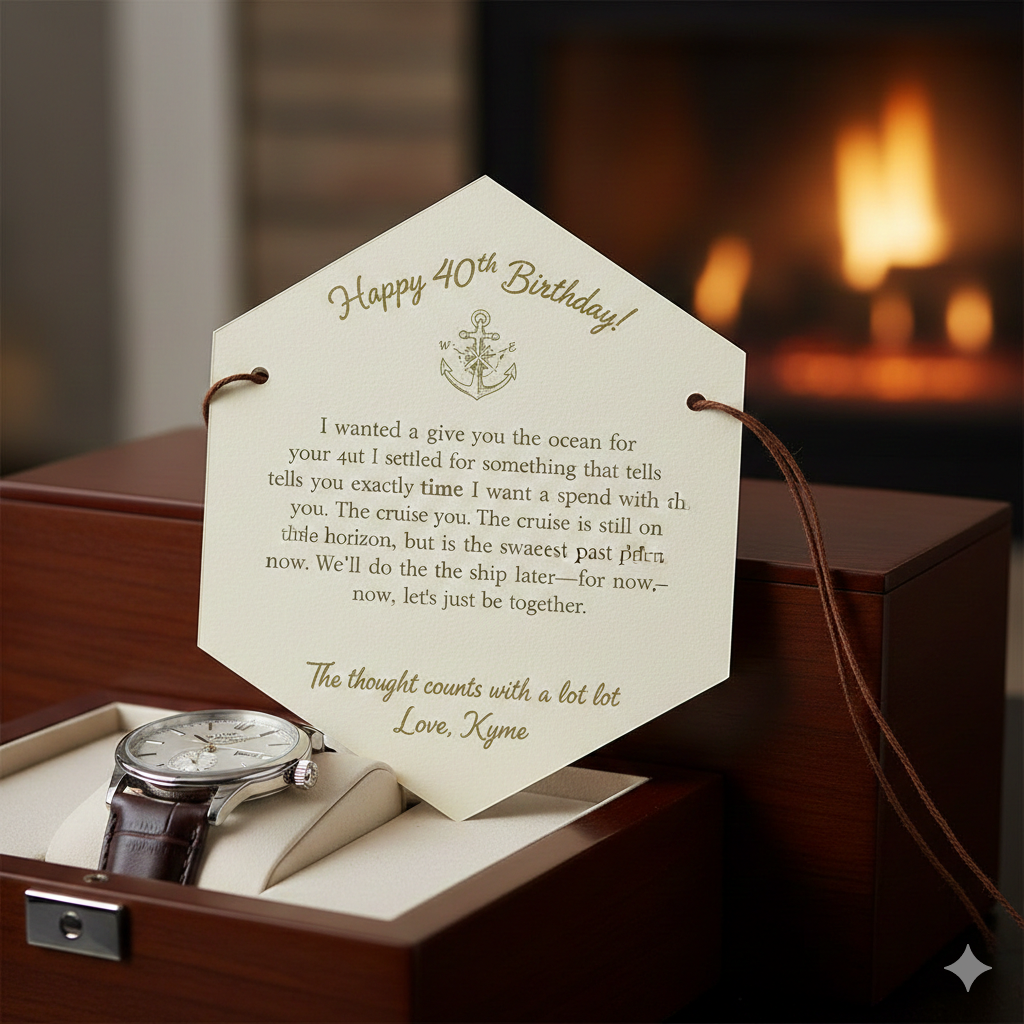 Anchor Gift Tag