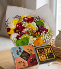 The Quartet Bloom Box — Bolci Assorted Chocolate & Mixed Flowers