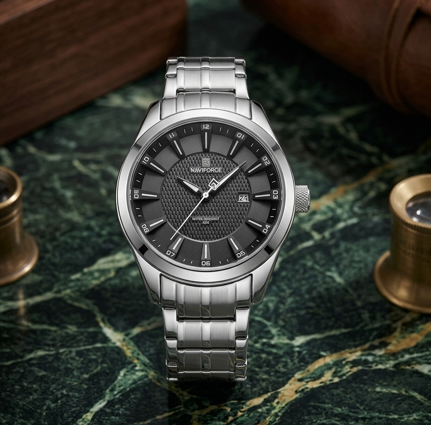 Naviforce NF8032 Men's Stainless Steel Watch