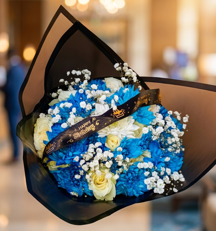 Azure Serenity Bouquet