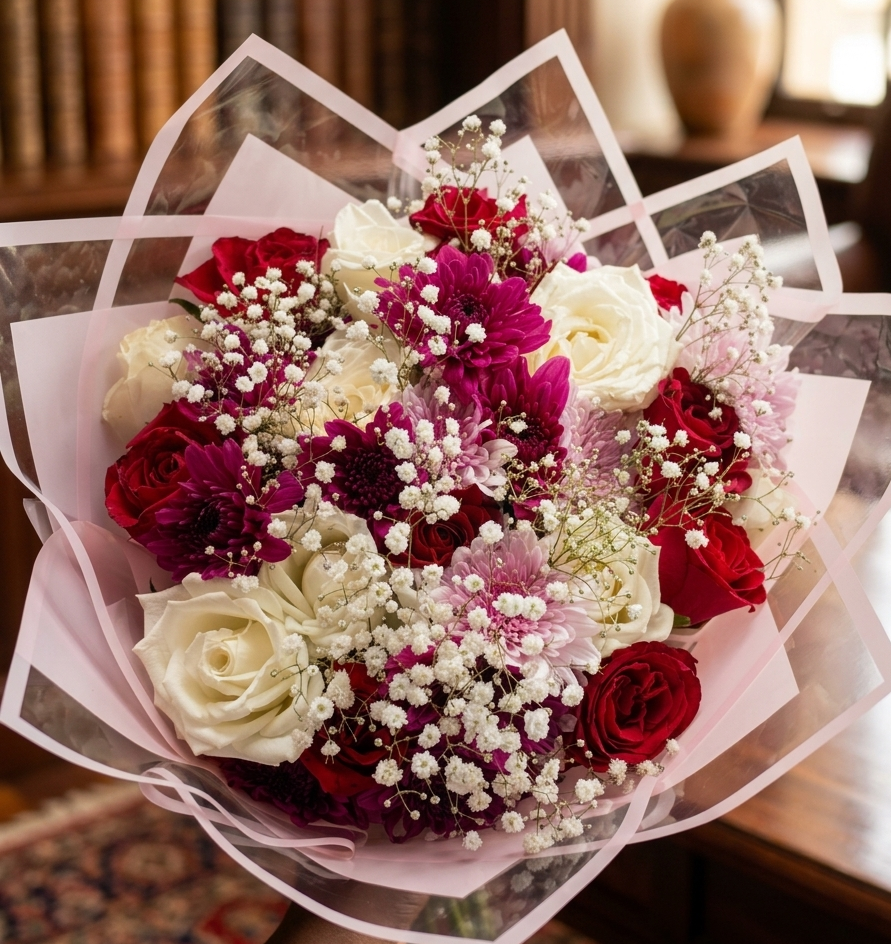 Cream Bliss Bouquet