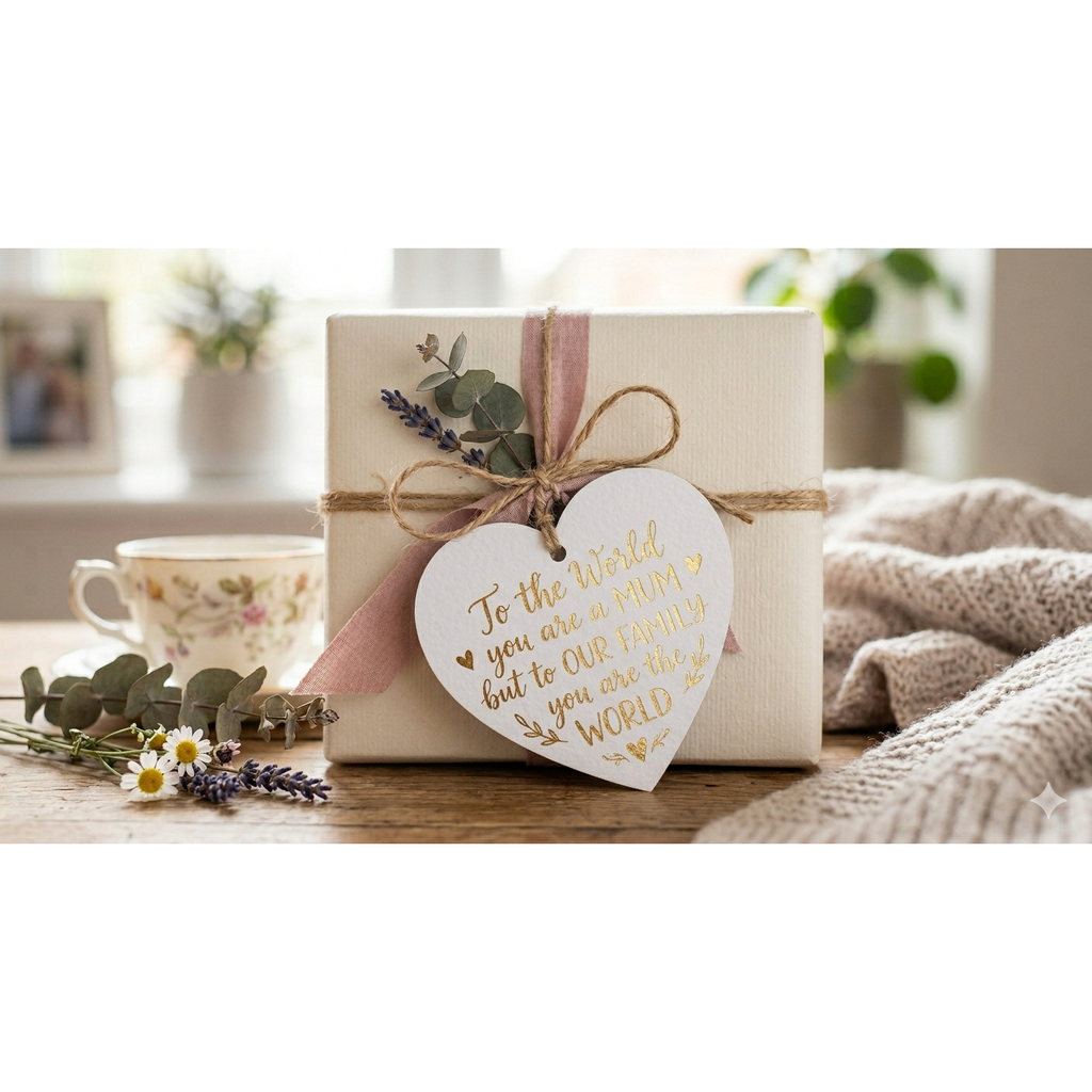 Love Shaped Gift Tag