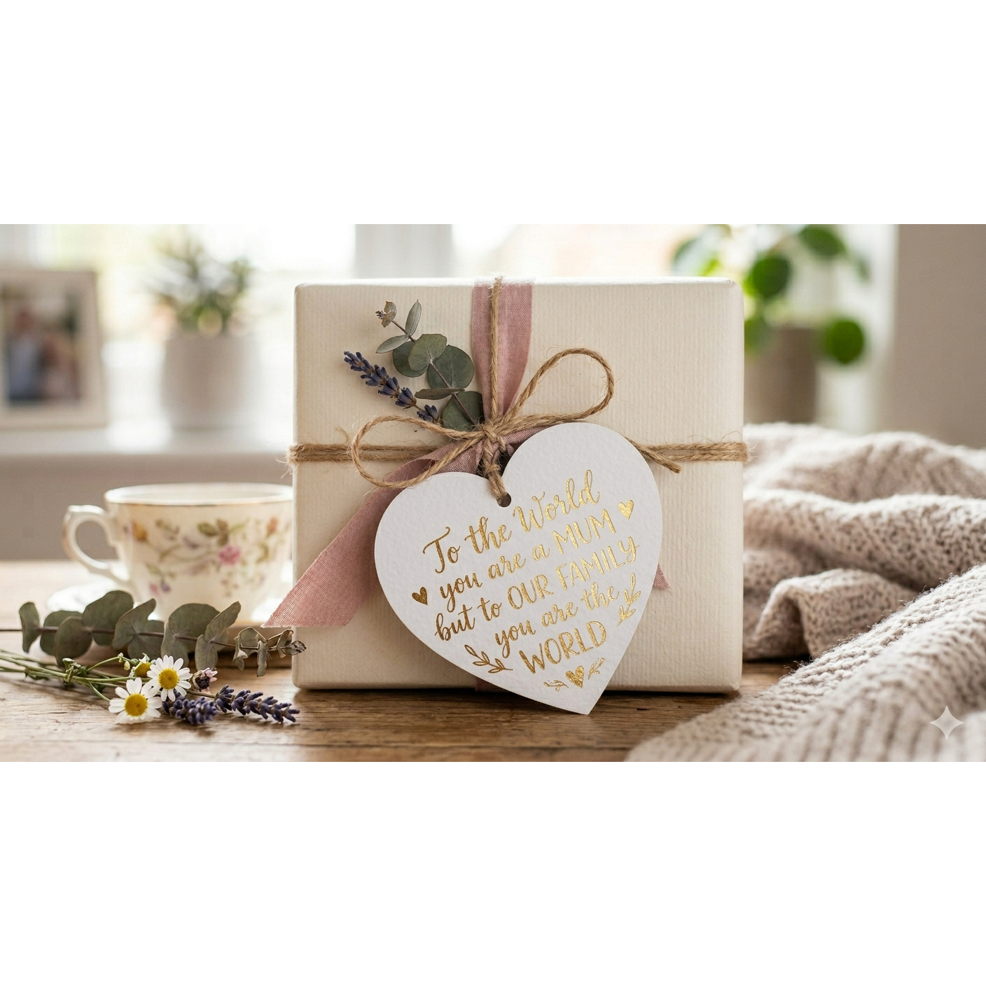Love Shaped Gift Tag